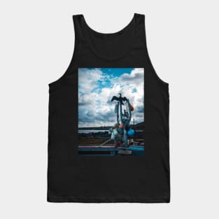 Grande Anse Fishing Totem, New-Brunswick Canada V2 Tank Top